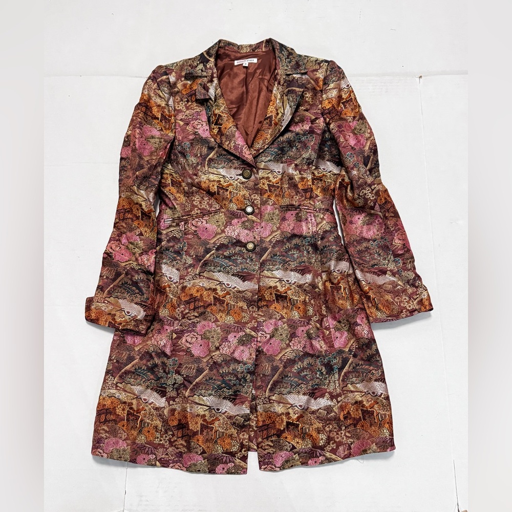 Georgiou Studio Tapestry Landscape women’s jacket Size 6